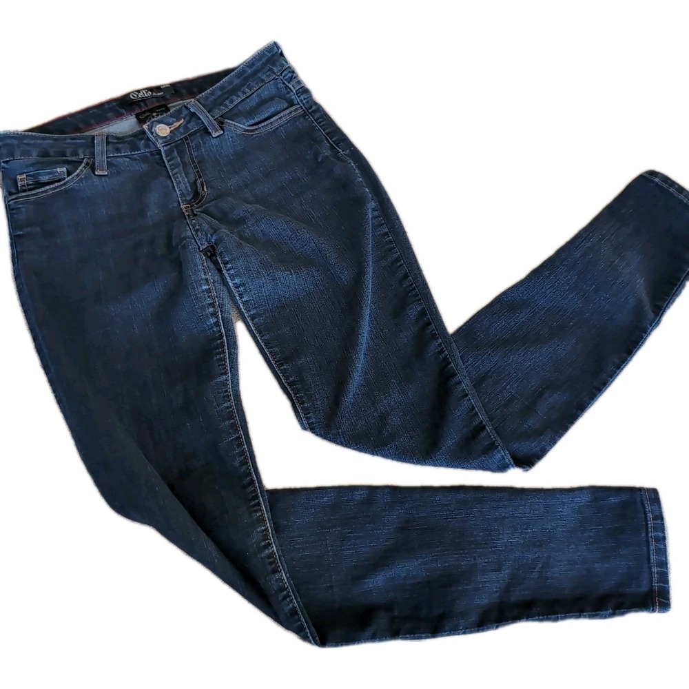 Cello Junior Jeans Size 7 Waist 30 Inseam 30 Blue Denim‎